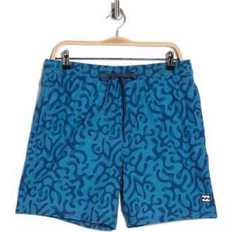 Billabong Grom Volley Swim Trunks in Real Teal at Nordstrom Rack, Size X-Large