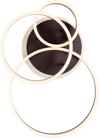 Richmond Interiors Dimmbare Led Design Decken- und Wandlampe Mosa 60 x 44 cm