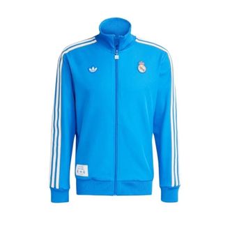 adidas Retro Real Madrid Icon Track Top - Heren - Sportshirts - Blauw - M - Polyester - Fitness