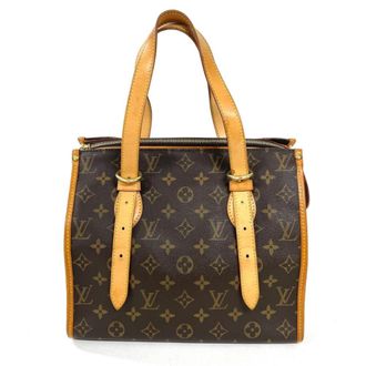 Louis Vuitton Brown Monogram Canvas Tote Bag (Pre-Owned)