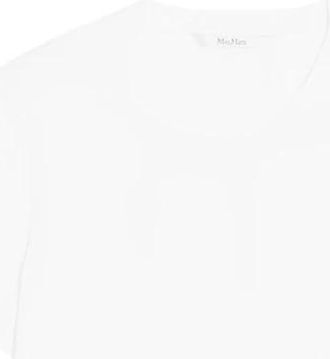 Max Mara Papaia T-shirt - Dames - T-shirts - Wit - XL - Katoen - Tops