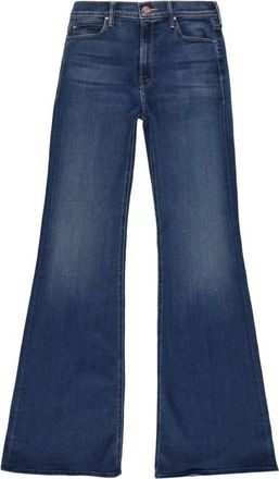 Mother Blauwe Flare Denim Jeans - Dames - Flared Jeans - Blauw - W29 - Denim - Jeans
