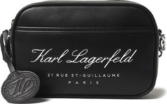 Karl Lagerfeld Hotel Karl Camera Bag Tech Leather