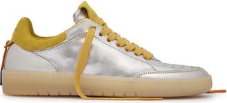Barracuda Zilveren Sneakers Fusion Elegance Comfort - Dames - Sneakers - Grijs - 37 EU - Leer - Schoenen