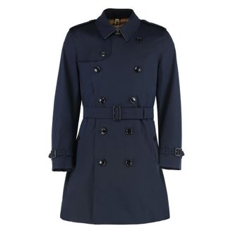 Burberry Uomo, Cappotti, Blu, M, new