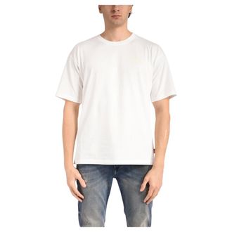 Diesel T-Shirts, male, White, Size: 2XL T-Shirts