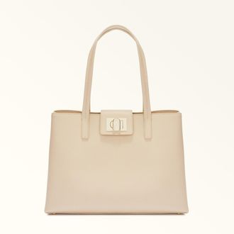Furla 1927 Borsa Shopping Ballerina I Rosa Pelle Stampata Donna