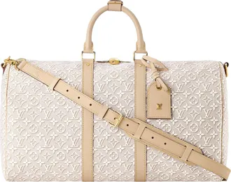 Louis Vuitton Keepall Bandouliere 45 Beige M29670
