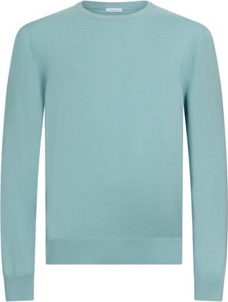 Malo Cashmere Crewneck Sweater - Heren - Cashmere truien - Blauw - 3XL - Kasjmier - Truien & Vesten