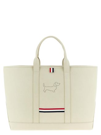 Thom Browne White Tool Tote