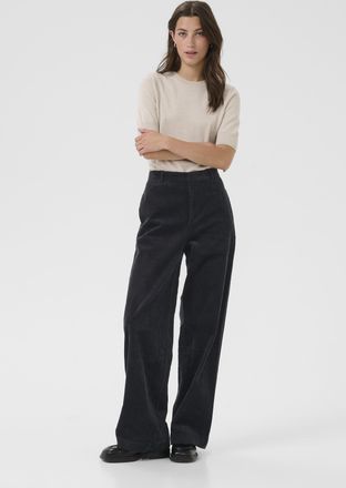 Part Two Casual broek ClarissePW Classic fit navy blue