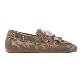VIA VAI Schoenen, Dames, Bruin, 37 EU, Leer, June Loua Moccasin