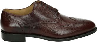 Greve Bordeaux Business Schoenen met Leren Zool - Heren - Nette schoenen - Bruin - 44 EU - Leer - Schoenen
