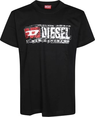 Diesel Hombre, Camisetas, Negro, Talla: M