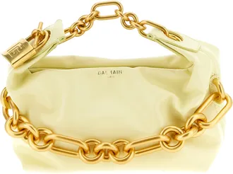 Balmain Bicolor Calfskin Womens Handbag