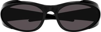 Balenciaga BB0253S 001 Mens Sunglasses Black Size 80