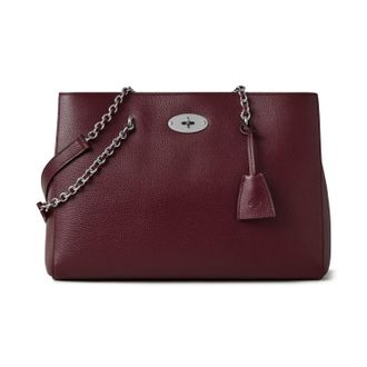 Mulberry Lily Chain Tote