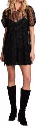 Saltwater Luxe Yaz Mini Dress In Black