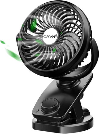 OEM Ventilador De Escritorio Silencioso De 5000 Mah, Mini Ventilador Usb, Oscilaci&oacute;n Autom&aacute;tica, Rotaci&oacute;n De 360&deg;, Recargable, Velocidad Continua, Para Co