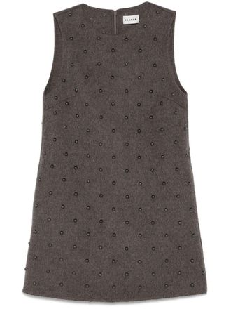 P.A.R.O.S.H. P. A.R. O.S. H. Bleak Stud-Embellished Dress