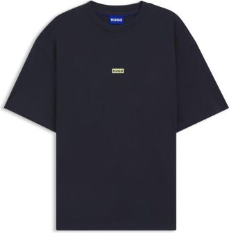 HUGO BOSS Logo-print T-shirt in cotton jersey