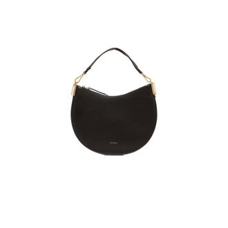 Coccinelle Sunup Handbag Double Grainy Leather - female - Coccinelle - Handbags - Black - ONE SIZE - Bags