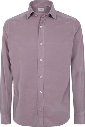 Tintoria Mattei Shirt Small Rib Velvet Shirt