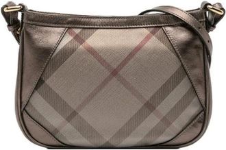 Burberry Pre-owned Supernova Check Crossbody - - Pre-owned - Donna - Marrone - ONE SIZE