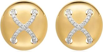 Luv AJ Orecchini a bottone - Oro