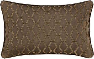J. Queen New York Boudoir Embellished Decorative Throw Pillow
