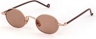 Eyepetizer Zonnebrillen - unisex - Zonnebrillen - Bruin - 46 MM - Accessoires