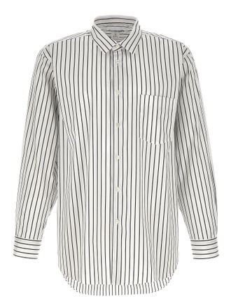 Comme Des Gar&ccedil;ons Bicolor Cotton Mens Blouse