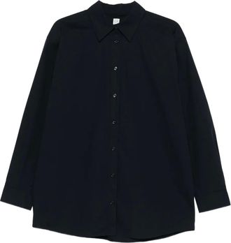 Toteme Katoenen blouse - Blauw