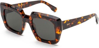 Retro Superfuture PISCINA PINK ZYS Mens Sunglasses Tortoiseshell Size 54