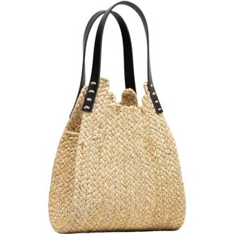 Indego Africa Mini Embe Braided Raffia Tote in Natural at Nordstrom