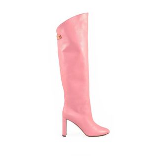 Maisons Skorpios Laarzen - Dames - Hoge Laarzen - Roze - 40 1/2 EU - Leer - Schoenen