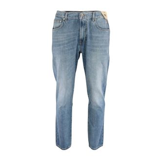Roy Rogers Slim-fit Jeans, male, Blue, Size: W40 Dapper Sidney Jeans