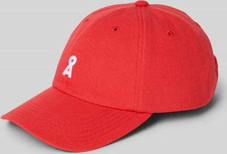 Armedangels Armedangels Basecap mit Logo-Stitching Modell YENAAS in Rot, Gr&ouml;&szlig;e 1