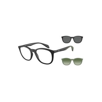 Emporio Armani Authentic Glasses with Top-Notch Service - male - Emporio Armani - Glasses - Black - 52 MM - Accessories