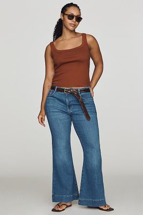 Pilcro Retro High-Rise Flare Jeans