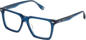 Police Vplr 66E 0Agq Brillen - Heren - Brillen - Blauw - 53 MM - Accessoires