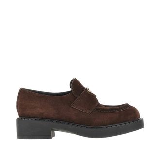 PRADA suède shoes dark brown 26 【超美品】箱付 Prada Suede Oxford Shoes | Brown | FARFETCH