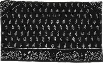 Guest In Residence Paisley Cashmere Scarf - Black