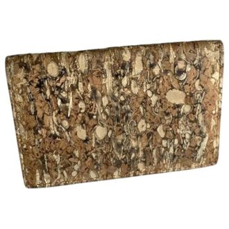 Bottega Veneta Pre-owned Wallets, female, Brown, Size: ONE SIZE Pre-owned Leather Wallet