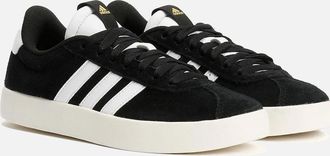adidas Womens Adidas VL Court 3.0 Leather Womens Black/White Trainers - Size: UK 4 / eu 36.5 / us 5.5
