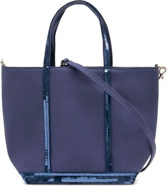 Vanessa Bruno Canvas Small Zipped Cabas Tote