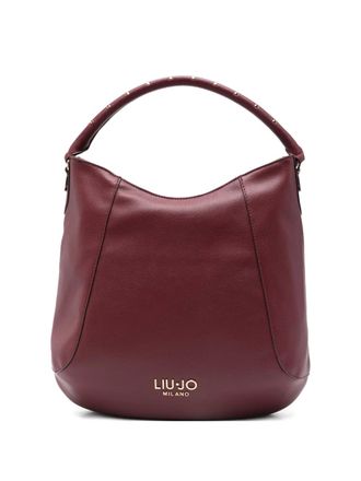Liu Jo studded-handle shoulder bag - women - Polyester/Polyurethane/Polyester - One Size - Red