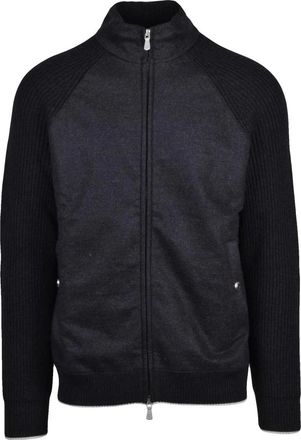 Eleventy Truien & Vesten, Heren, Zwart, M, Wol, Wool Jacket