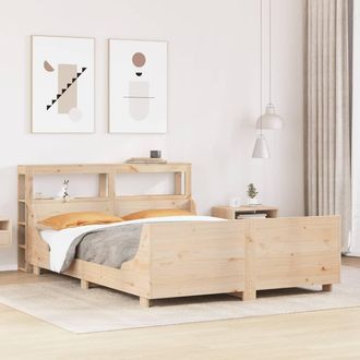vidaXL Vidaxl Letto Senza Materasso 160x200 Cm In Legno Massello Di Pino
