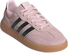 adidas Barreda Decode Lux Leather Sneaker in Pink/Black/Wonder White at Nordstrom Rack, Size 10.5